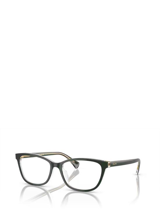 25FW 랄프 로렌 안경 RA7133U 6071 GREEN ON CRYSTAL - RALPH LAUREN