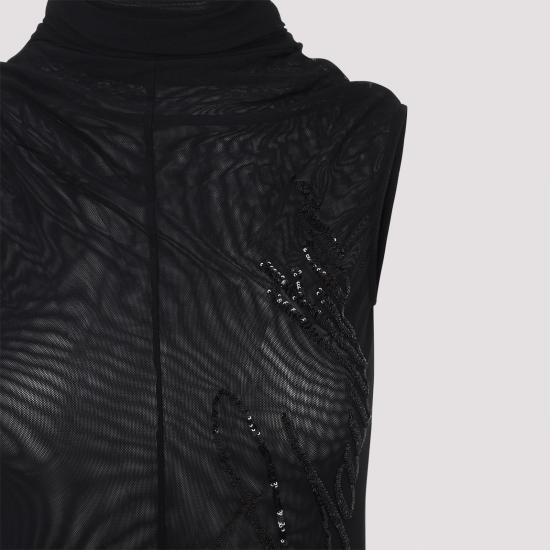 25FW 장 폴 고티에 롱 원피스 2503WDR022M00100 00 BLACK - JEAN PAUL GAULTIER