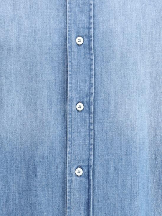 25FW 브루넬로 쿠치넬리 데님 셔츠 MH1921718 C8333 LIGHT BLUE - BRUNELLO CUCINELLI