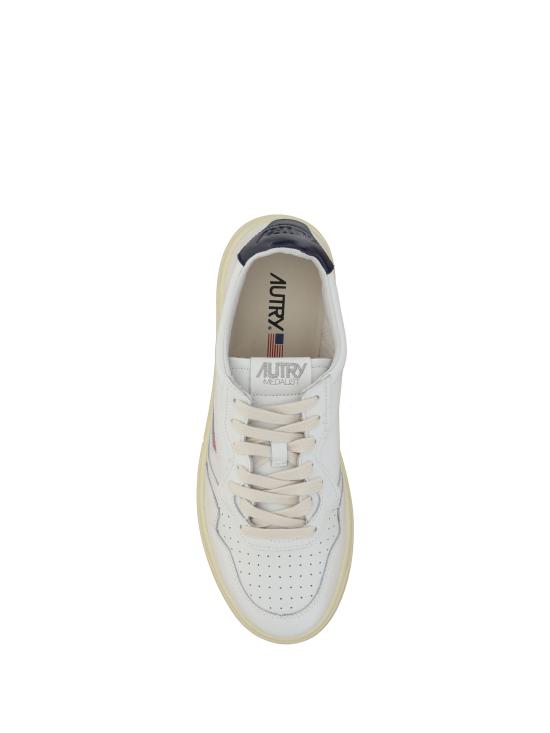 26FW 오트리 메달리스트 로우 스니커즈 AULMLL12 WHTSPACE WHITE - AUTRY