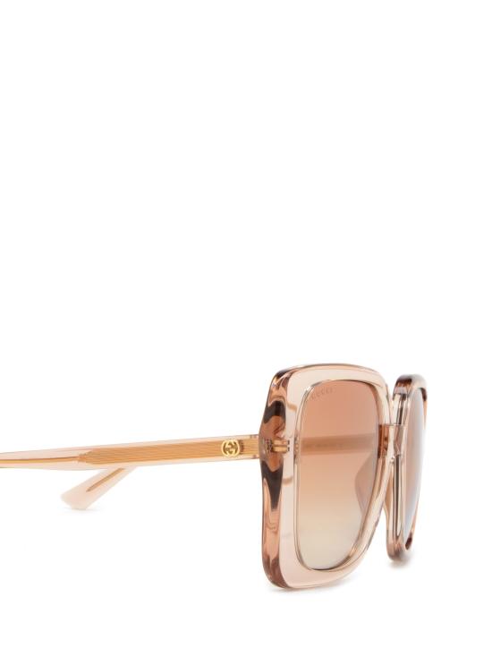 26FW 구찌 선글라스 GG1314S 005 SHINY TRANSPARENT SAND - GUCCI
