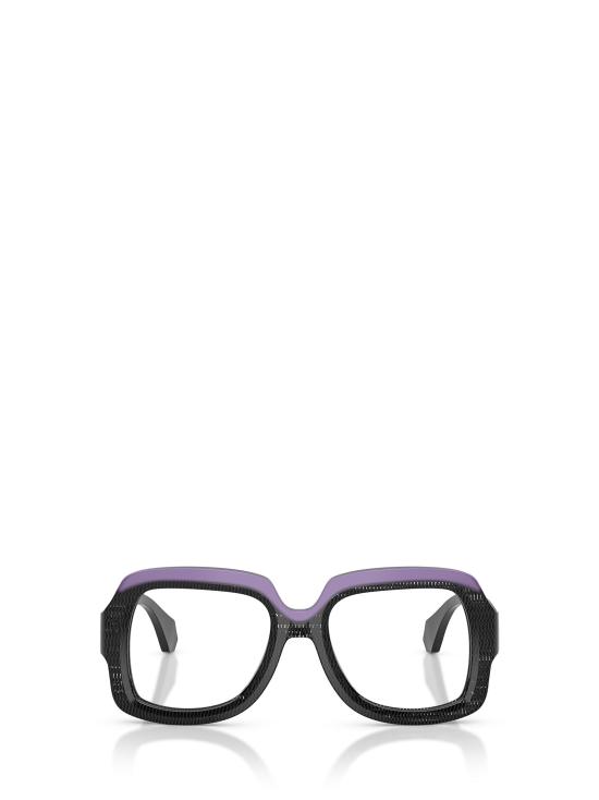 26FW 알랭미끌리 안경 A03533 004 OPAL PURPLE POINTILLE BLACK
