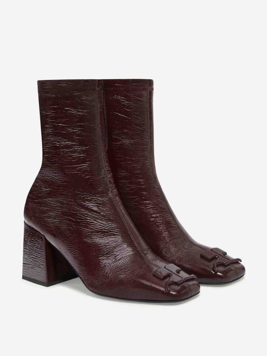 25FW 쿠레쥬 부츠 PERSAB021VY0015 4010BURGUNDYBURGUNDY Red - COURREGES