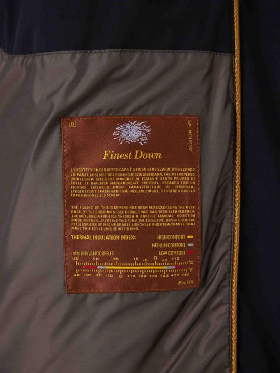 25FW 무레르 GORNER-KN 고르너 KN 자켓  MOUGI100206TEPA009 U0402DARK BLU Black - MOORER