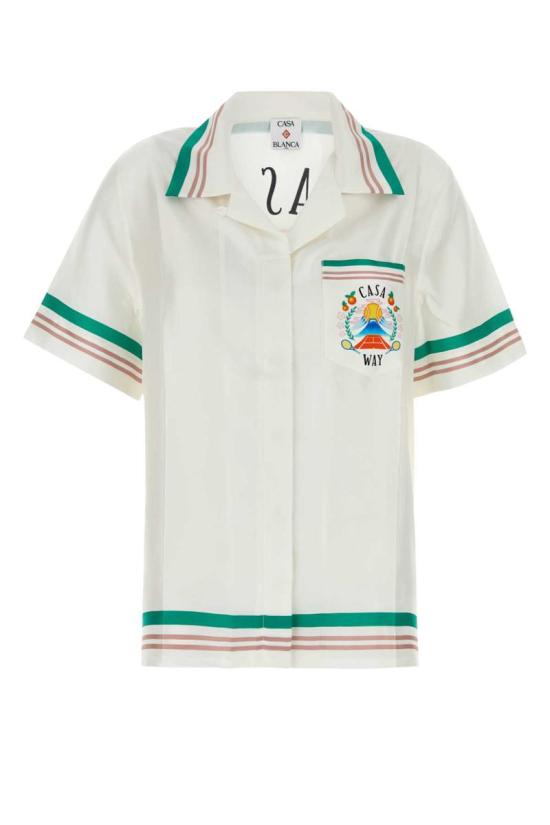 25FW 카사블랑카 셔츠 WPF25SH20007 CASAWAY WHITE