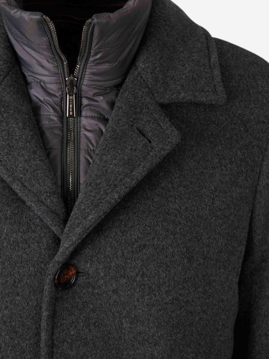 25FW 무레르 코트 MOUCA100020TEPA209 U0051LIGHT GREY ANTRACITE GREY - MOORER