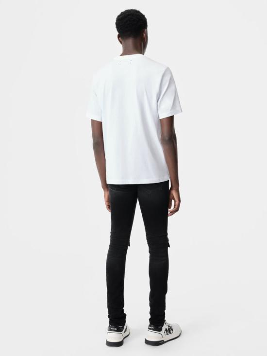 25FW 아미리 스트레이트 팬츠 AMDNSY1055 097VINTAGE BLACK DENIM BLUE - AMIRI