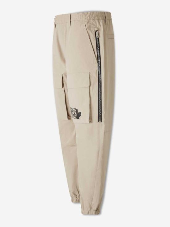 25FW 디스퀘어드2 트레이닝/조거 팬츠 S74KB1048S53578 800 Beige - DSQUARED2