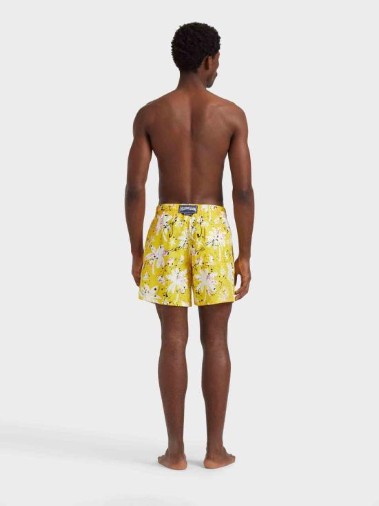 25FW 팜엔젤스 X 빌브레퀸 스윔팬츠 PMFD01AF25FAB002 1801YELLOW WHITE Multicolor - PALM ANGELS X VILEBREQUIN