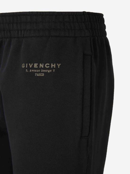25FW 지방시 스트레이트 팬츠 BM51N43YRJ 001BLACK Black - GIVENCHY
