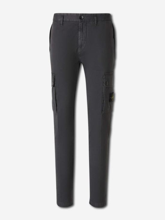 25FW 스톤 아일랜드 슬림 핏 카고 팬츠  K2S153100034S00L1 V0162LEAD GREY Grey