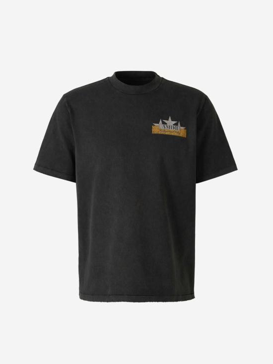 25SS 아미리 반팔 티셔츠 AMJYTE1151 Black