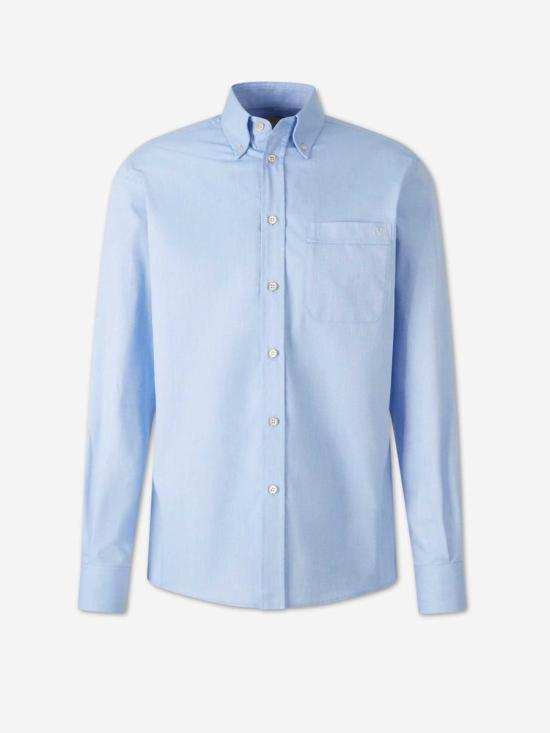 25FW 발렌티노 가라바니 긴팔 셔츠 7V3ABS80ATH CZVSKY SPRING BLUE