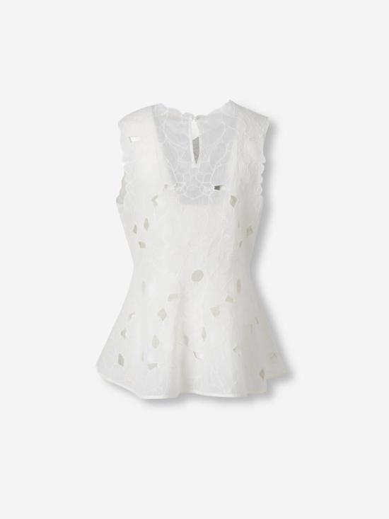 25FW 울라 존슨 민소매 티셔츠 PF250221 CHLKCHALK Beige - ULLA JOHNSON