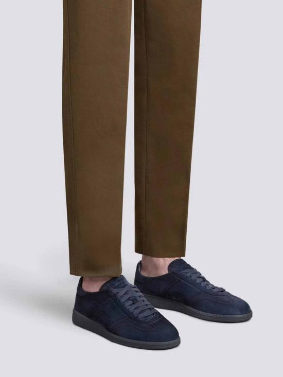 25FW 산토니 스니커즈 MBPL22072OCATSE2 U60BLUE NAVY BLUE - SANTONI