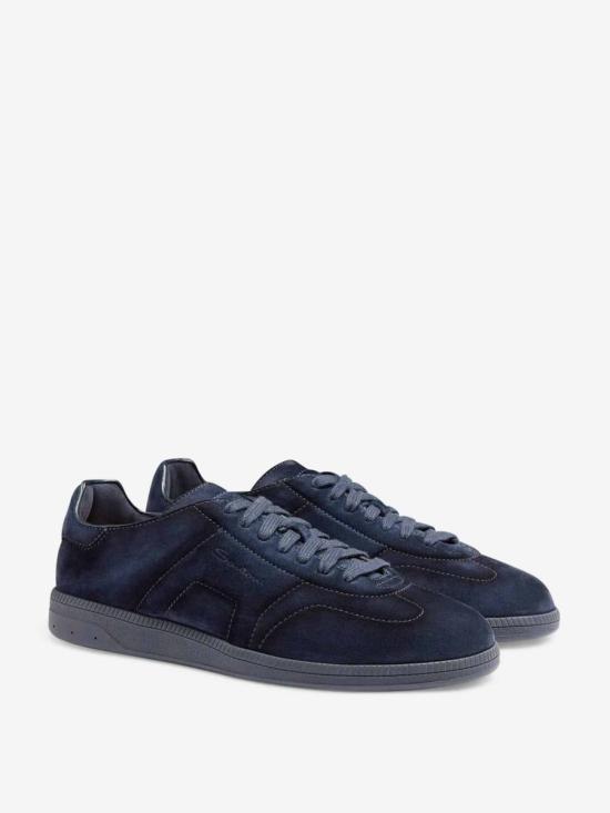 25FW 산토니 스니커즈 MBPL22072OCATSE2 U60BLUE NAVY BLUE - SANTONI