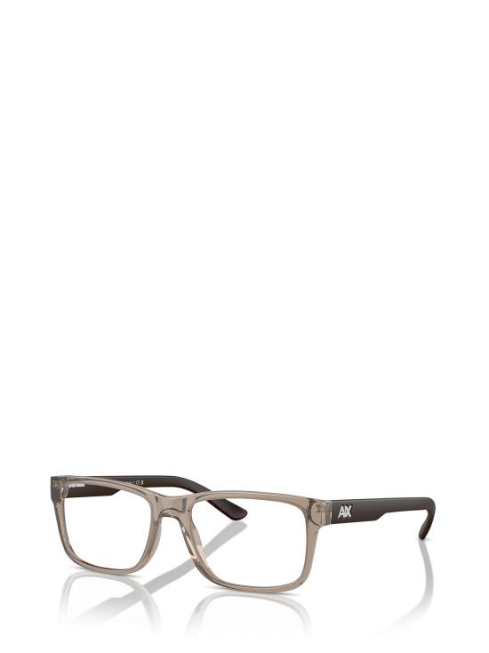 25FW 알마니 안경 AX3016 8011 SHINY TRANSPARENT BROWN - ARMANI