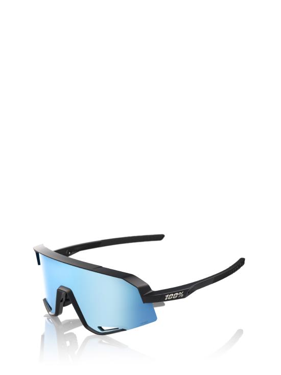 26FW 100퍼센트 선글라스 SLENDALE MATTE BLACK HIPER BLUE MULTILAYER MIRROR - 100PERCENT