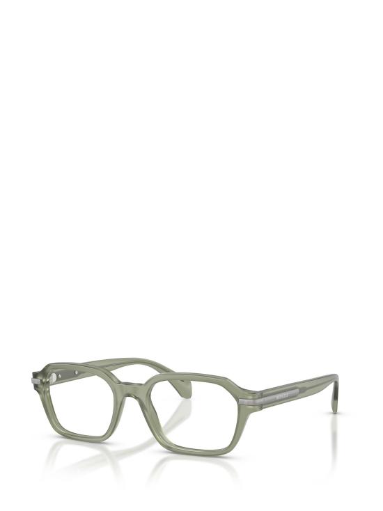 26FW 몽클레어 스퀘어 프레임 안경 ME2015 3021 MATTE TRANSPARENT GREEN - MONCLER