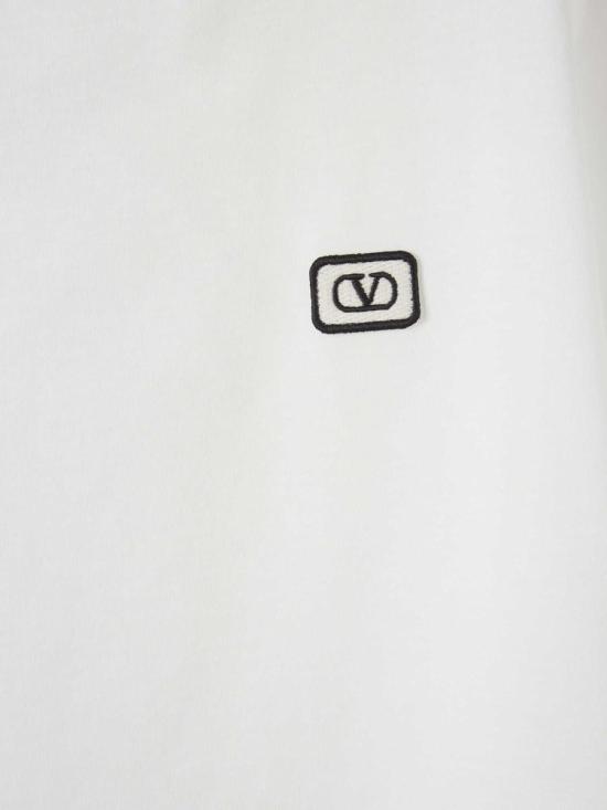 25FW 발렌티노 가라바니 반팔 티셔츠 7V3MG10VAQ8 A03AVORIO WHITE - VALENTINO GARAVANI