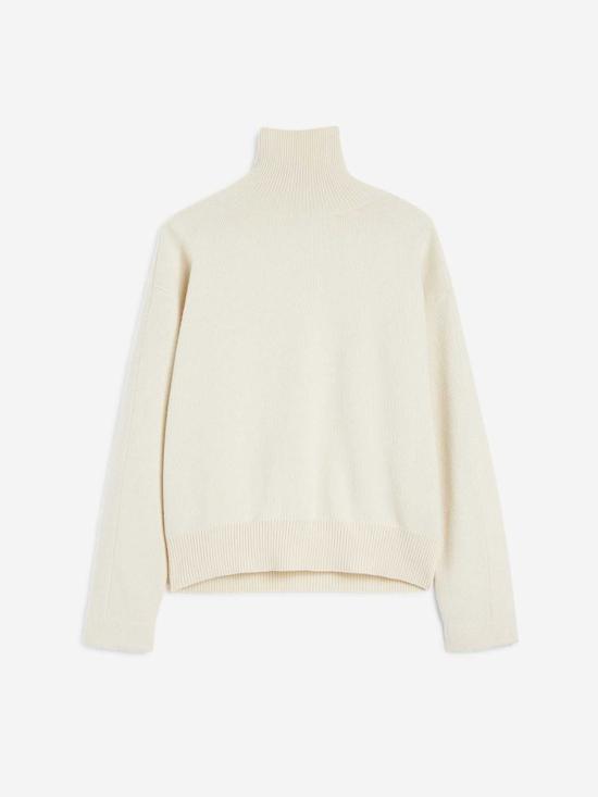 25FW 질샌더 터틀넥 J02GP0228 268 Beige