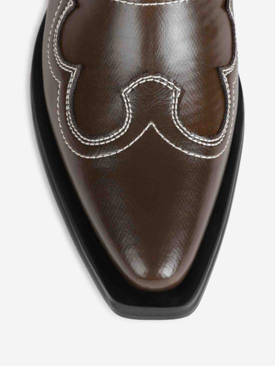 25FW 가니 부츠 S3112 887DarkOlive Brown - GANNI