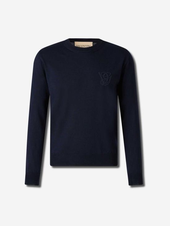 25FW 발렌티노 가라바니 긴팔 셔츠 7V3KC35GB0U CLJULTRAMARINE DARK BLUE MIDNIGHT BLUE