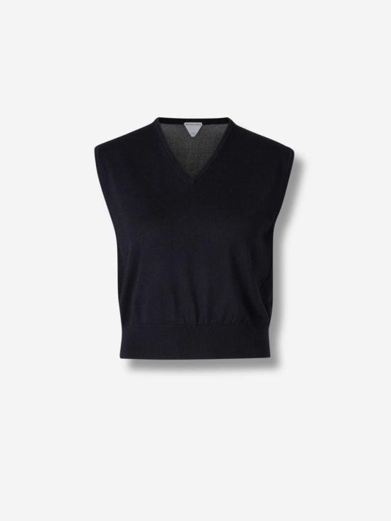 25FW 보테가베네타 가디건 841817V5M50 4121NAVY NAVY BLUE - BOTTEGA VENETA