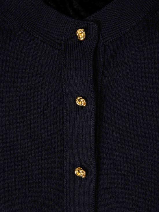 25FW 보테가베네타 가디건 841817V5M50 4121NAVY NAVY BLUE - BOTTEGA VENETA