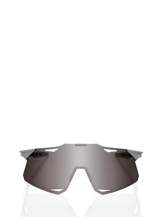 25FW 100퍼센트 선글라스 HYPERCRAFT MATTE STONE GREY HIPER SILVER MIRROR LENS
