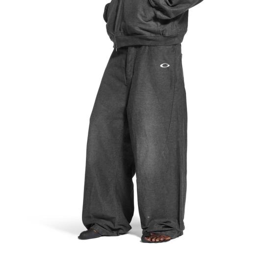 25FW 발렌시아가 스트레이트 팬츠 838695TSWB3 1140ANTHRACITE ANTRACITE GREY - BALENCIAGA