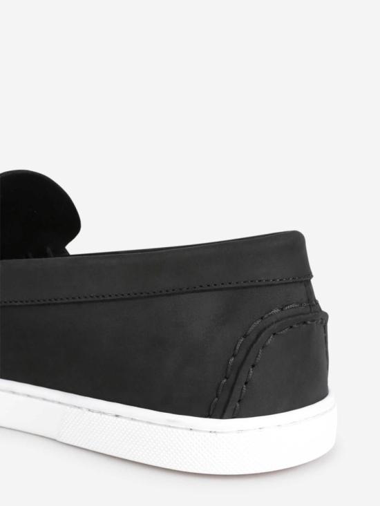 25FW 크리스챤 루부탱 로퍼 3240186 B439BLACK LIN BLACK Black - CHRISTIAN LOUBOUTIN