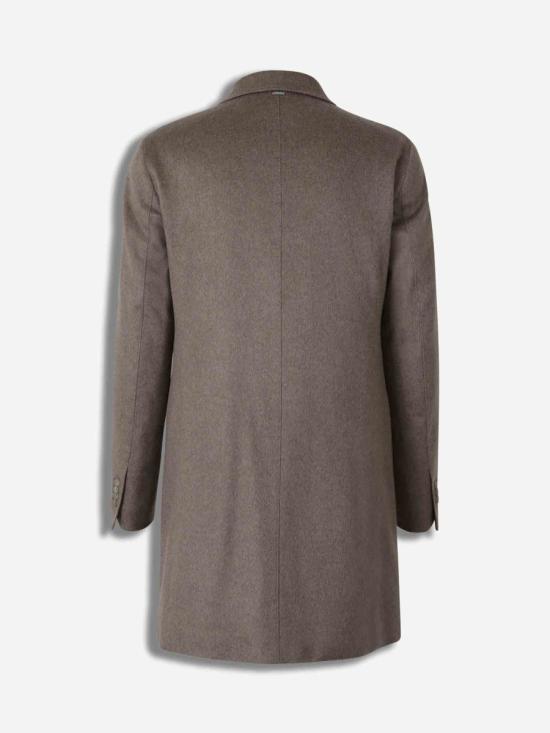 25FW 에르노 퓨어 캐시미어 & 리넨 벨벳 코트  CA000212U38126 2700Beige - HERNO