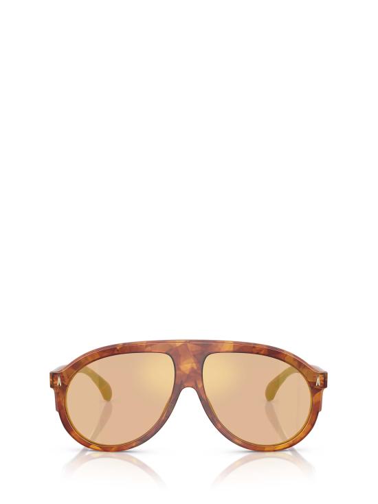 26FW 몽클레어 FHALITE 팔트 파일럿 선글라스 ME6001 30047J BROWN TORTOISE