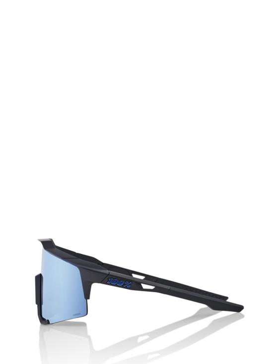 25FW 100퍼센트 선글라스 SPEEDCRAFT MATTE BLACK HIPER BLUE MULTILAYER MIRROR LENS - 100PERCENT