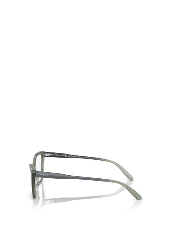 25FW 보그 안경 VO5519 3086 TRANSPARENT MALLARD GREEN - VOGUE