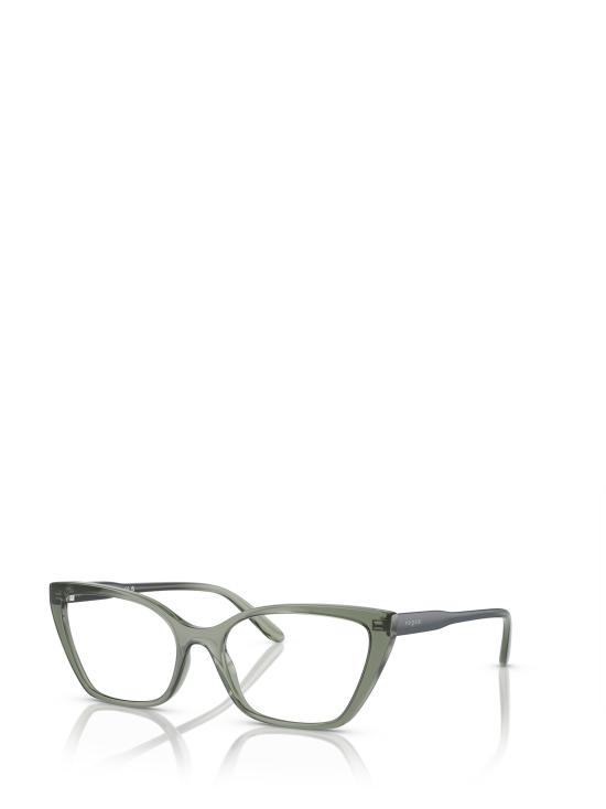 25FW 보그 안경 VO5519 3086 TRANSPARENT MALLARD GREEN - VOGUE