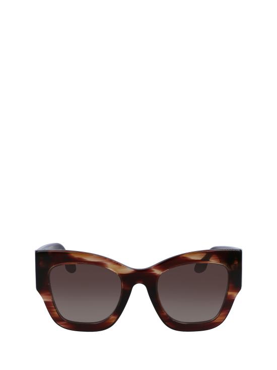 26FW 빅토리아 베컴 선글라스 VB652S 227 DARK BROWN HORN