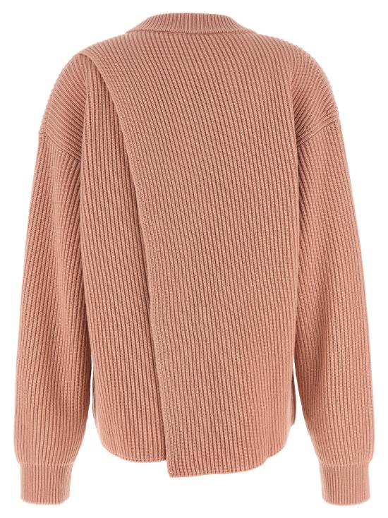 25FW 질샌더 립 크루넥 스웨터 J02GP0223J14737660 Pink - JIL SANDER