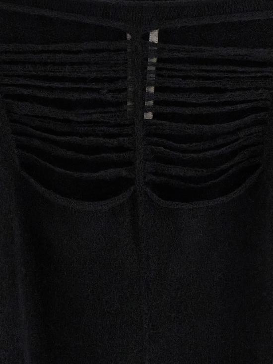 25FW 릭 오웬스 가디건 RP02E4601KGRIDP09 Black - RICK OWENS