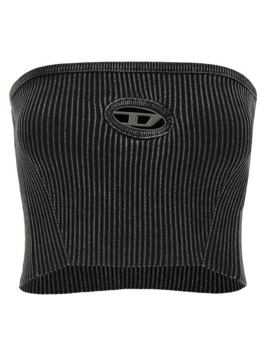 25FW 디젤 민소매 티셔츠 A148130AKBQ900 Black