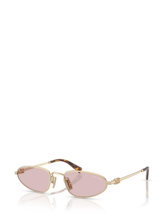 26FW 미우미우 선글라스 MU A52S ZVN4I0 PALE GOLD - MIU MIU