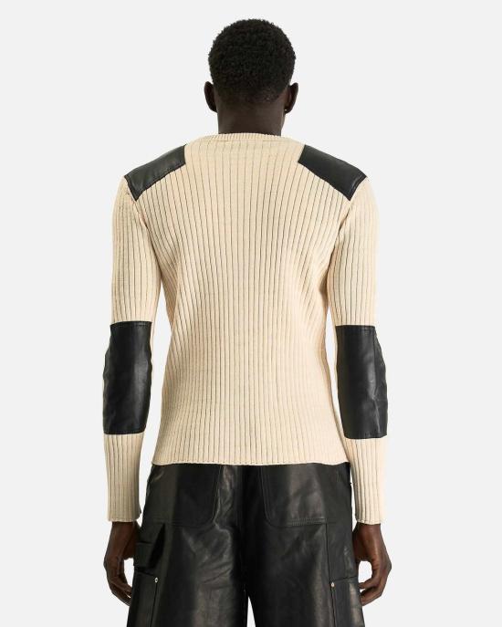  웨일즈보너 집업 니트 웨일즈 보너 린튼 니트 탑 - WALES BONNER