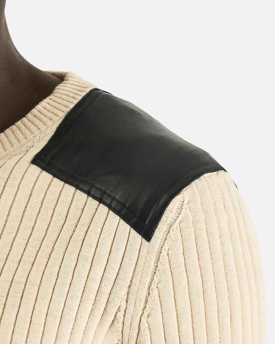  웨일즈보너 집업 니트 웨일즈 보너 린튼 니트 탑 - WALES BONNER