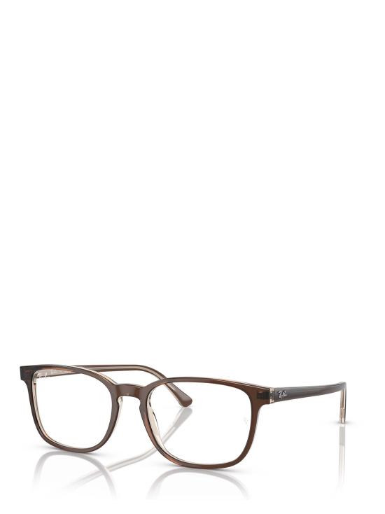 26FW 레이밴 안경 RX5418 8365 BROWN ON TRANSPARENT LIGHT BROWN - RAY BAN
