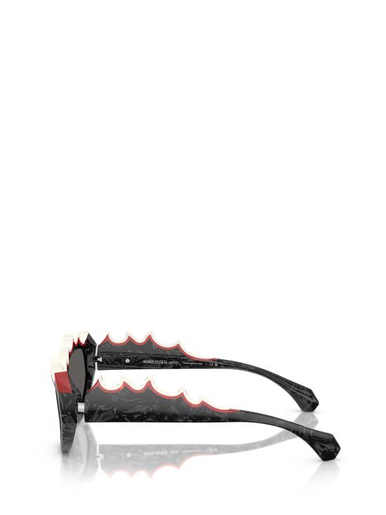 25FW 알랭미끌리 선글라스 A05514 002 S4 NOIR NACREE ROUGE NACREE WHITE - ALAIN MIKLI