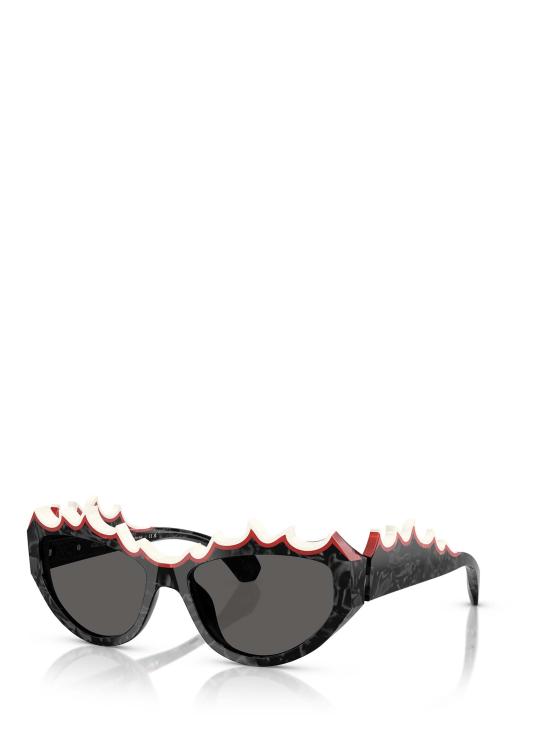 25FW 알랭미끌리 선글라스 A05514 002 S4 NOIR NACREE ROUGE NACREE WHITE - ALAIN MIKLI