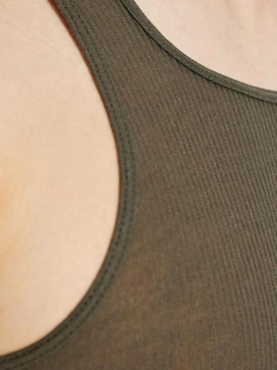 25FW 릭 오웬스 민소매 티셔츠 RU02E1150RC 25 BOSCO - RICK OWENS