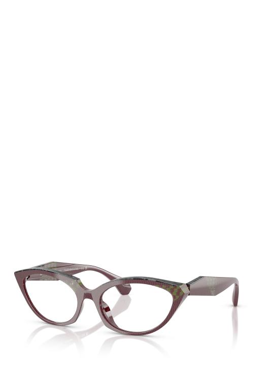 26FW 알랭미끌리 안경 A03529 001 POINT BORD DAMIER GREEN NOIR - ALAIN MIKLI