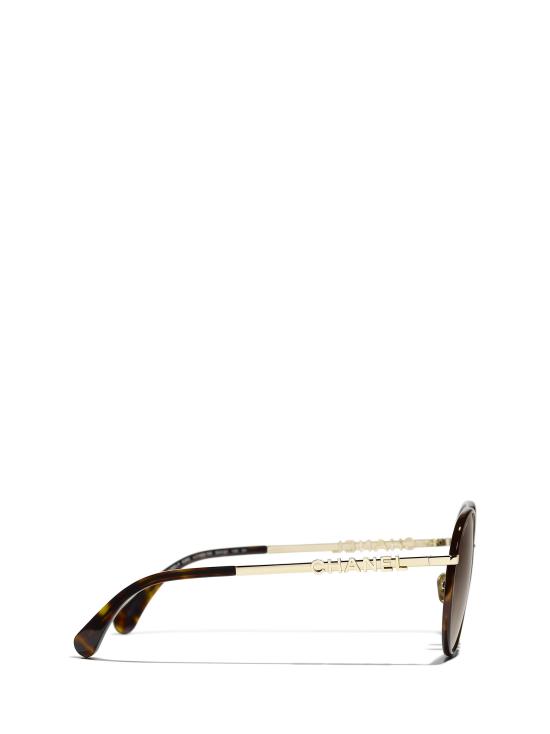 26FW 샤넬 선글라스 CH4282 C429S5 GOLD - CHANEL